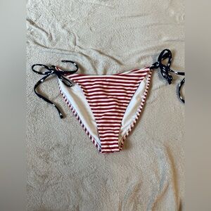 Wild Fable Women Low Rise Bikini Bottoms Large (12-14) NWT Cheeky American Flag